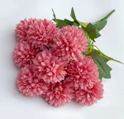 Artificial Flower Bouquet Chrysanthemum Wedding Home Christmas Bride Bouquet Craft Scrapbooking Wreath Props Table Party Decor