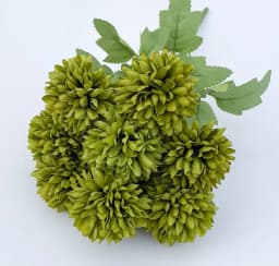 Artificial Flower Bouquet Chrysanthemum Wedding Home Christmas Bride Bouquet Craft Scrapbooking Wreath Props Table Party Decor