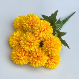Artificial Flower Bouquet Chrysanthemum Wedding Home Christmas Bride Bouquet Craft Scrapbooking Wreath Props Table Party Decor