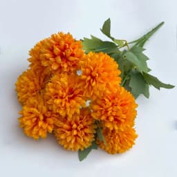 Artificial Flower Bouquet Chrysanthemum Wedding Home Christmas Bride Bouquet Craft Scrapbooking Wreath Props Table Party Decor