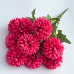 Artificial Flower Bouquet Chrysanthemum Wedding Home Christmas Bride Bouquet Craft Scrapbooking Wreath Props Table Party Decor