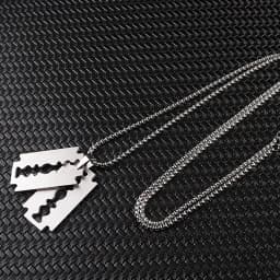 Titanium Steel Personalized Fashion Pendant Necklace Hip-Hop Punk Trend Collarbone Chain Party New Year Christmas Birthday Gift
