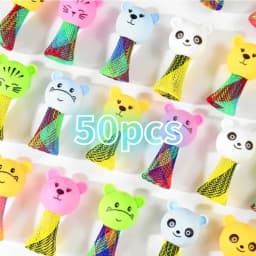 Creative Animal Jumping Doll Toys Cartoon Multicolor Bouncing Elf Christmas Gift Kids Birthday Party Favors Toys School Prizes