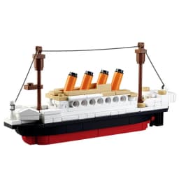 City Series Classic Titanic Ship Small Set Boat Building Blocks DIY Creative Bricks Set Model Toys for Children Christmas Gift