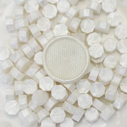 100pcs/bag Octagonal Sealing Wax Beads for Wax Stamps is Suitable for Wedding Invitations, Envelope Cards, Christmas Gift