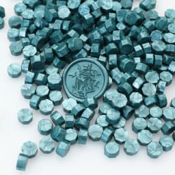 100pcs/bag Octagonal Sealing Wax Beads for Wax Stamps is Suitable for Wedding Invitations, Envelope Cards, Christmas Gift