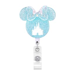 2023 New Design 1 Piece Acylic Retractable Nurse Badge Reel Cute Anime Christmas Name Tag ID Card Holder Keys Lanyard Xmas Gift