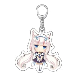 6CM Anime Nekopara Acrylic Keychain Model Cosplay Characters Ornament Accessories Goods Christmas Collection Gifts