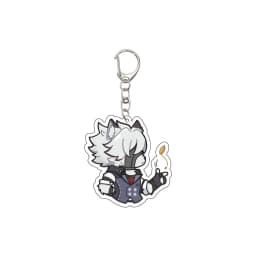 55MM Zenless Zone Zero games Keychain Von Lycaon Key Chain Acrylic Model Plate Christmas Gifts
