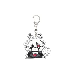 55MM Zenless Zone Zero games Keychain Von Lycaon Key Chain Acrylic Model Plate Christmas Gifts