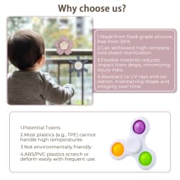 Baby Bath Silicone Toys Funny Bathing Sucker Spinner Suction Cup Cartoon Rattles Fidget Educational Toys Christmas Birthday Gift