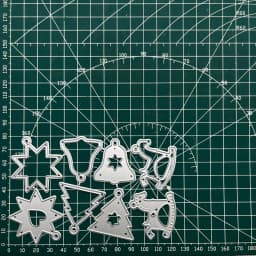New Arrival Christmas Pendant Metal Cutting Dies for DIY Scrapbooking Card Making Stencils Embossing Craft Decoration