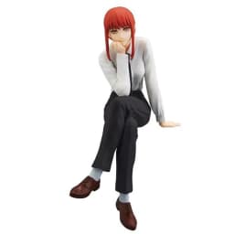 14cm Hot Anime Chainsaw Man Figure Makima Anime Noodle Stopper Figure Model Collect Toys Computer Desk Decoration Christmas Gift