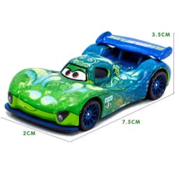 HOT Pixar Cars Neon Cyberpunk Collection Full Set Lightning McQueen 1:1 Replica Die-Cast Car Toys For Christmas Birthday Gifts