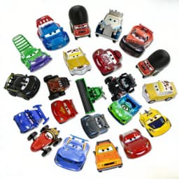 HOT Pixar Cars Neon Cyberpunk Collection Full Set Lightning McQueen 1:1 Replica Die-Cast Car Toys For Christmas Birthday Gifts