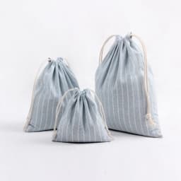 Cotton Drawstring Bags for Wedding Christmas Gift DIY Package Small Plain Pouches Home Dustproof Storage Sacks Case