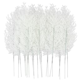 White Pine Needles Artificial Christmas Tree Ornaments DIY Leaf Branches Wreath Home Garden Decoration New Year Party Supply