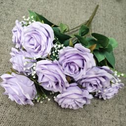 Artificial Peony Silk Flowers 27Heads Bridal Bouquet Wedding Christmas Decoration Flower Home Party Table Decoration Fake Flower