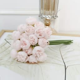 Artificial Peony Silk Flowers 27Heads Bridal Bouquet Wedding Christmas Decoration Flower Home Party Table Decoration Fake Flower