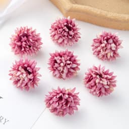10/50Pcs Pink Silk Carnation Artificial Flowers Scrapbook Bridal Accessories Diy Wedding Rose Arch Christmas Wreaths Home Decor