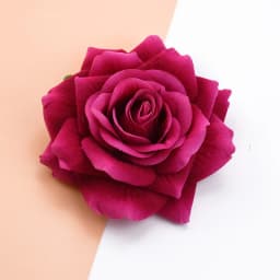 5/50/100pcs Wedding Decorative Plant Wall Flannel Roses Christmas Decorations for Home Scrapbooking Artificial Flowers Wholesale