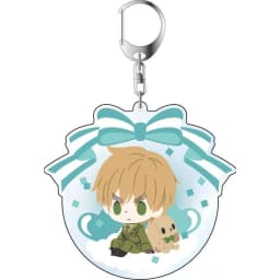 6CM Anime The Beautiful World Acrylic Keychain Model Cosplay Characters Ornament Accessories Christmas Collection Gifts