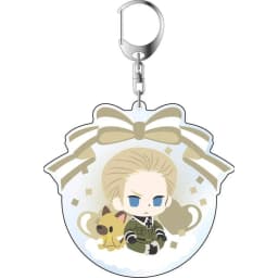 6CM Anime The Beautiful World Acrylic Keychain Model Cosplay Characters Ornament Accessories Christmas Collection Gifts