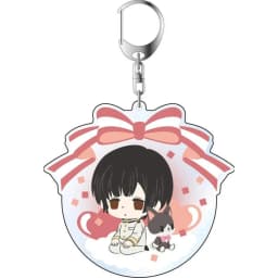 6CM Anime The Beautiful World Acrylic Keychain Model Cosplay Characters Ornament Accessories Christmas Collection Gifts