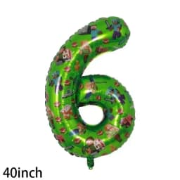 Minecrafte Birthday Party Decoration Aluminum Film Latex Balloon Home Party Decoration Supplies Halloween Christmas Decoration