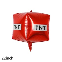 Minecrafte Birthday Party Decoration Aluminum Film Latex Balloon Home Party Decoration Supplies Halloween Christmas Decoration