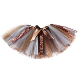 Tiger Giraffe Tutu Skirt for Cute Girls Halloween Christmas Costume for Toddler Animal Zoo Outfit Birthday Photoshoot Tutus