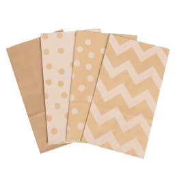 10/20/30Pcs Kraft Paper Gift Bags Candy Cookie Packaging Bags Wedding Birthday Party Decoration Supplies Baby Shower Christmas