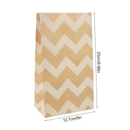 10/20/30Pcs Kraft Paper Gift Bags Candy Cookie Packaging Bags Wedding Birthday Party Decoration Supplies Baby Shower Christmas