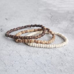 3pcs(1set), Surfer Bracelets, Boho Beaded Bracelet, Beach Bracelet, Men Bracelet Set, Christmas Gift, Gift for Him