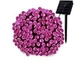 8Colors Outdoor Solar Light Garden Warm/Purple/RGB LED Strip String Fairy Lights Solar Lamp Waterproof Garland Christmas Decor