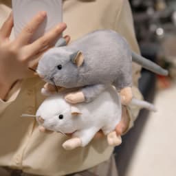 1Pc Kawaii Mini Mouse Plush Toys Stuffed Soft Animal Mouse Pillow Cute Simulation Rat Dolls for Birthday Christmas Gift