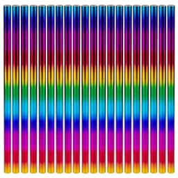12-48 Pcs Rainbow Four-color Painting Brush for Children's Birthday Party Kindergarten Home Carnival Christmas Party Gift Reward