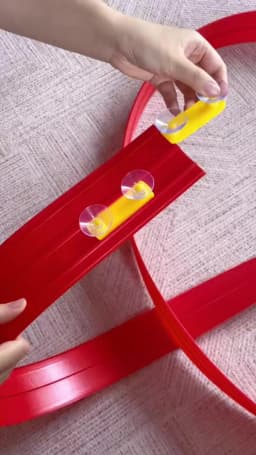 Flexible Race Track Children Toys DIY Double-track Racing Car Ramp Compatible 1/64th Cars Portable Rolls Up Boy Christmas Gift