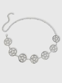 HERSHINE Women's Fashion Five-Pointed Star Waist Chain, Y2K Gothic Punk Style Elegant Party Accessory,spring,summer,Christmas