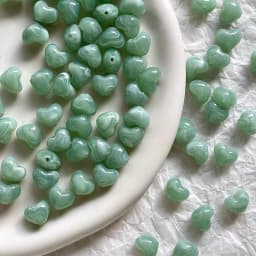 30 Pcs, 10*12mm, Fashionable, Multi-Color, Love Beads, Candy Color, Diy, Jewelry Making Materials, Suitable for Bracelets, Necklaces, Keychains, Christmas Handicrafts and Accessories