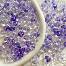 30 Pcs, 10*12mm, Fashionable, Multi-Color, Love Beads, Candy Color, Diy, Jewelry Making Materials, Suitable for Bracelets, Necklaces, Keychains, Christmas Handicrafts and Accessories