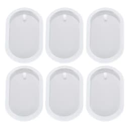 4Pcs Christmas Ball Ornament Resin Mold DIY Round Shape Keychain Pendant Silicone Mould Xmas Tree Hanging Pendant Casting Tool