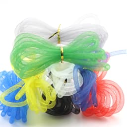 4/6/8MM Color Mesh String Bracelet and Necklace DIY Jewelry Making Kit with Choker Design - Gift, Ornament, Christmas Decoration