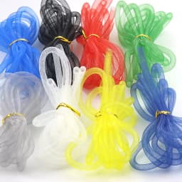 4/6/8MM Color Mesh String Bracelet and Necklace DIY Jewelry Making Kit with Choker Design - Gift, Ornament, Christmas Decoration