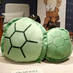 100cm Turtle Shell Plush Toy Sleeping Bag Stuffed Soft Tortoise Pillow Cushion Sale Creative Toys Christmas Gift