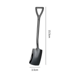 Shovel Spoon Stainless Steel Teaspoon For Coffee Spoon Fruit Ice Cream Dessert Scoop Kitchen Accessories Wedding Christmas Gift