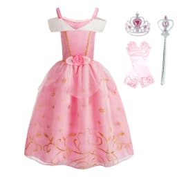 Children Princess Costume Party Fancy Flower Vestido New 2024 Christmas Birthday Carnival Dress Up Rapunzel Belle Disguise Frock