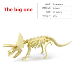 12pcs/set Jurassic Dinosaurs Skeleton Model Archaeology Tyrannosaurus Pterosaur Home Decoration Toys For Christmas Gifts
