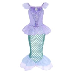 Children Princess Fancy Costume Elsa Party Carnival White Dress Up for Girl Christmas Birthday Cosplay Belle Snowflake Vestidoes