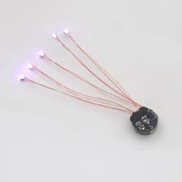 Wired 5cm Magnetic Control Lamp Led Magnetron Light Model W Battery Diy Car Toys Lighting Diorama Gunda Robots Christmas Tree